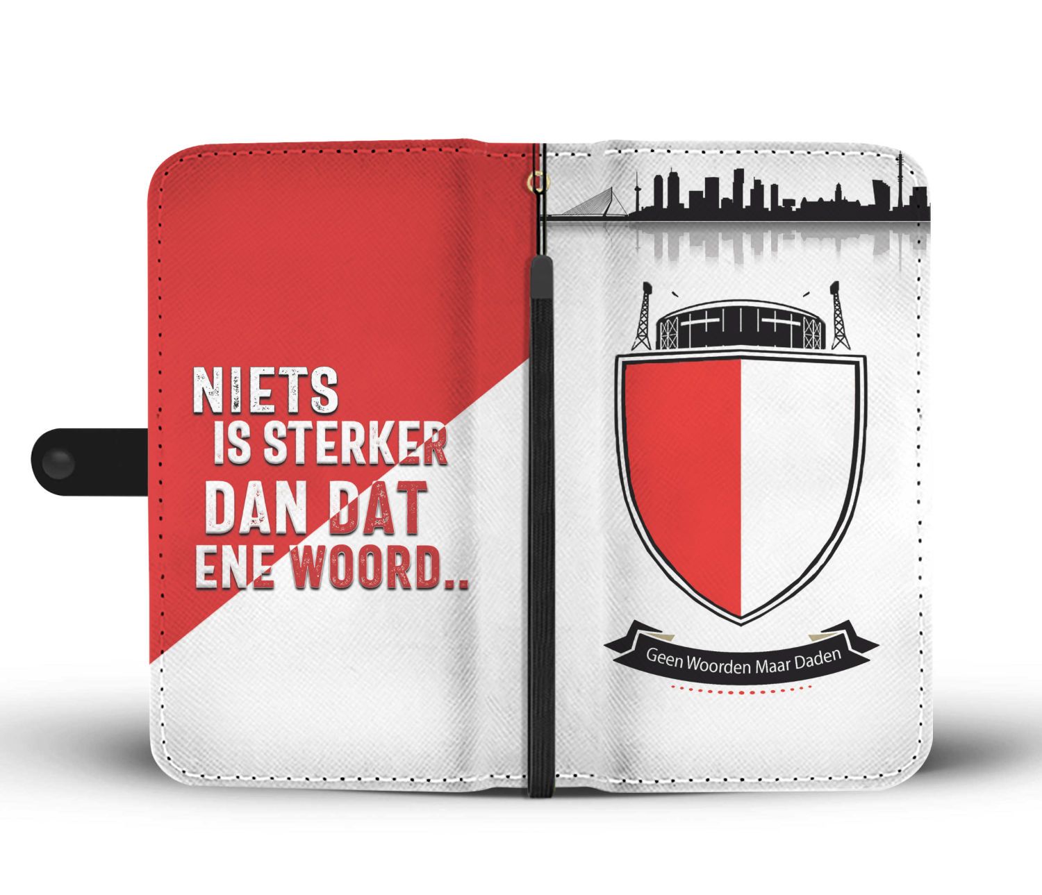 Geen Woorden Maar Daden Wallet Phone Case