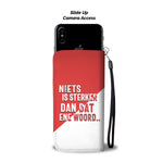 Geen Woorden Maar Daden Wallet Phone Case