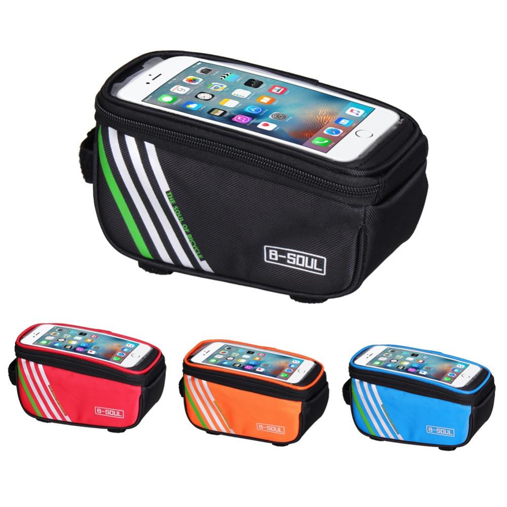 Bicycle phone holder bag