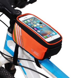 Bicycle phone holder bag