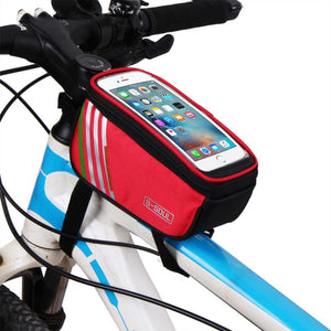 Bicycle phone holder bag