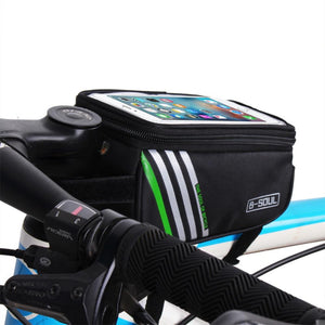 Bicycle phone holder bag